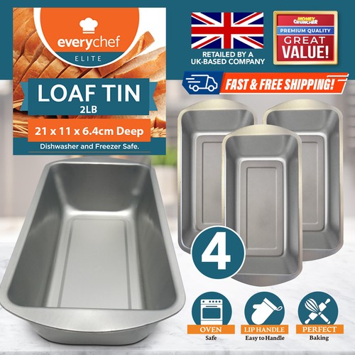 4pk 2lb loaf - tin, set