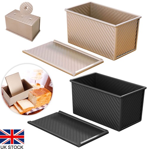 Rectangle non stick toast box - non-stick,