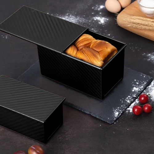 Rectangle non stick toast box - non-stick,