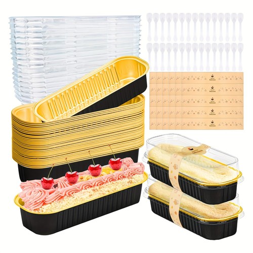 120pcs 30set mini loaf pans - mini,