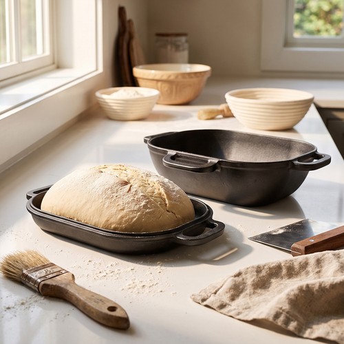 Cast iron dutch oven - in,