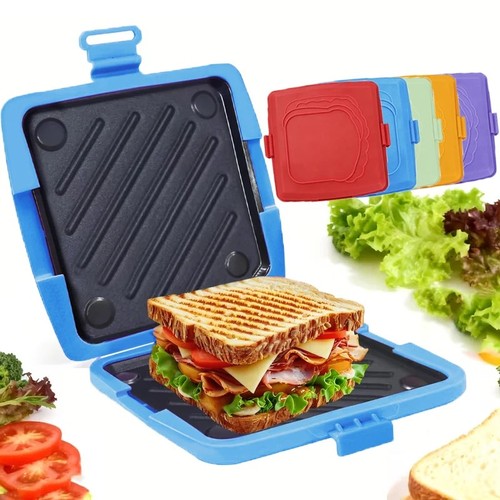 Microwave sandwich baking - microwave, tray