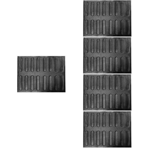 5pcs reusable black silicone - 5pcs,