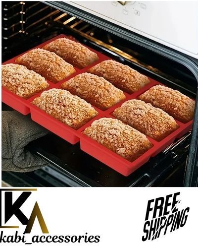 Silicone mini loaf pans 9 - 1,