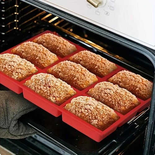 Cavity silicone mini loaf - silicone,