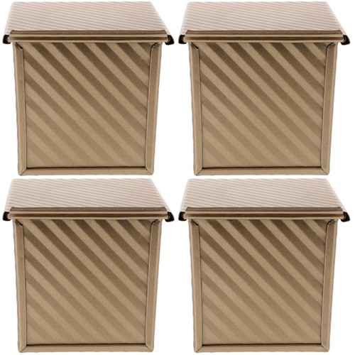 4pcs loaf pans - pans, bread
