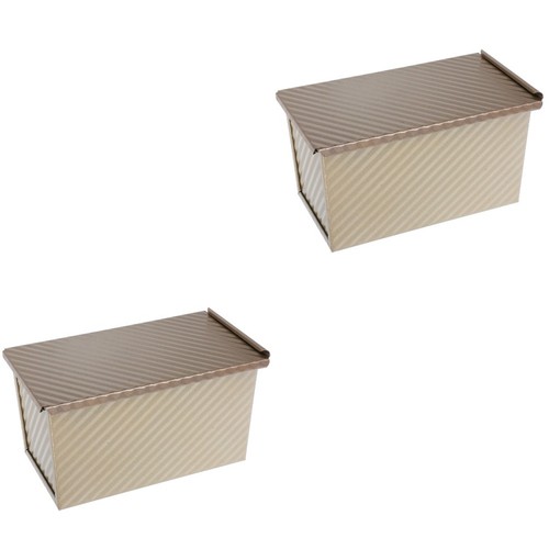 2pcs reusable golden metal - 2pcs,