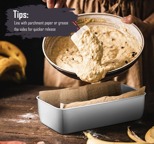 3lb loaf tin stainless - 3lb, steel